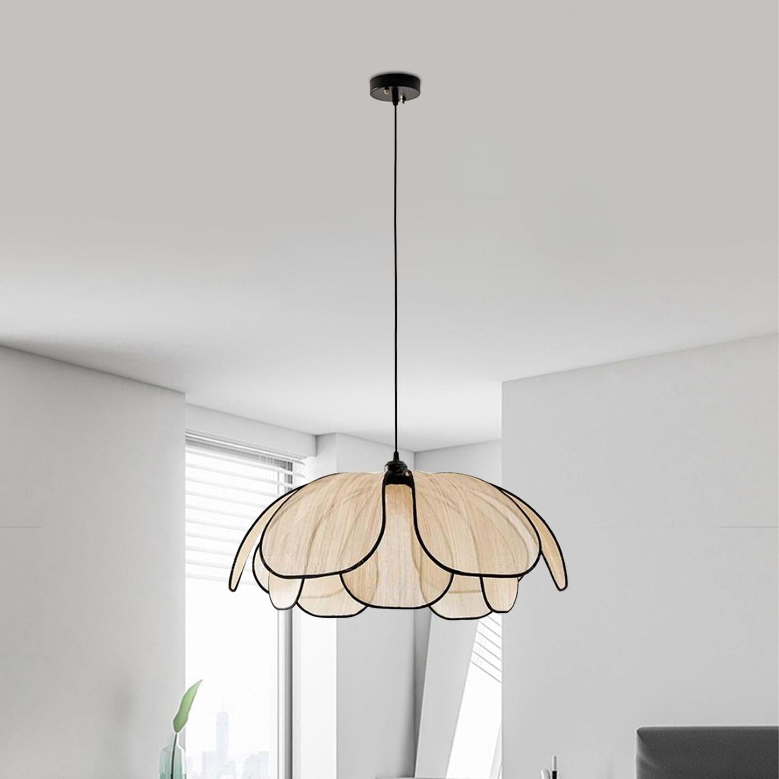 oshhnii Boho Chandelier Nordic Lampshade Chandelier for Hallway Bedroom Study 60cm