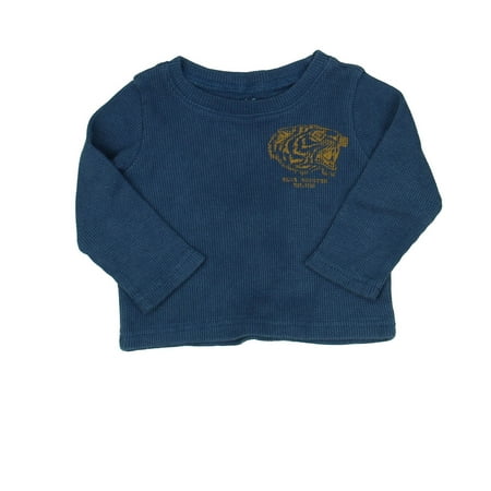 

Pre-owned Blue Rooster Boys Blue Long Sleeve Shirt size: 6-12 Months