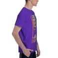 thumbnail image 3 of Level 13 Unlocked Men'S Basic Short Sleeve T-Shirt Purple Small, 3 of 5
