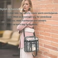 thumbnail image 4 of Clear Bag Stadium Approved Clear Tote Bag With Zipper Closure Crossbody, 4 of 5