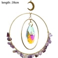 thumbnail image 2 of Moon Sun Catcher, adorno de ventana interior y exterior de coche de cristal, prisma de gema, decoración boho, 2 of 5
