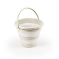 thumbnail image 1 of DOLU Foldable Baby Bath Bucket, Compact Toddler Wash Tub, Ages 6+ Months, Beige, 1 of 5
