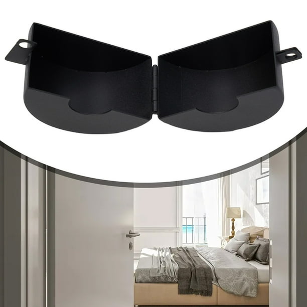 Serrure De Poignée De Porte En Acier Inoxydable – Pour Chambre, 9x5 Cm