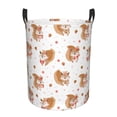 thumbnail image 2 of Uemuo Squirrel Giving A Gift Pattern Circular Laundry Hamper Basket with handles,Collapsible laundry basket,Large capacity laundry hamper,Laundry Organizer-Medium, 2 of 8