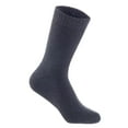 thumbnail image 3 of Men's 3 Pairs High Performance Wool Crew Socks. Breathable & Lightweight Moisture Wicking Socks LK0602 Size 6-9 Coffee,Dark Grey,Grey, 3 of 4