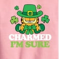 thumbnail image 2 of Garfield - Charmed Im Sure - Toddler And Youth Crewneck Fleece Sweatshirt, 2 of 4