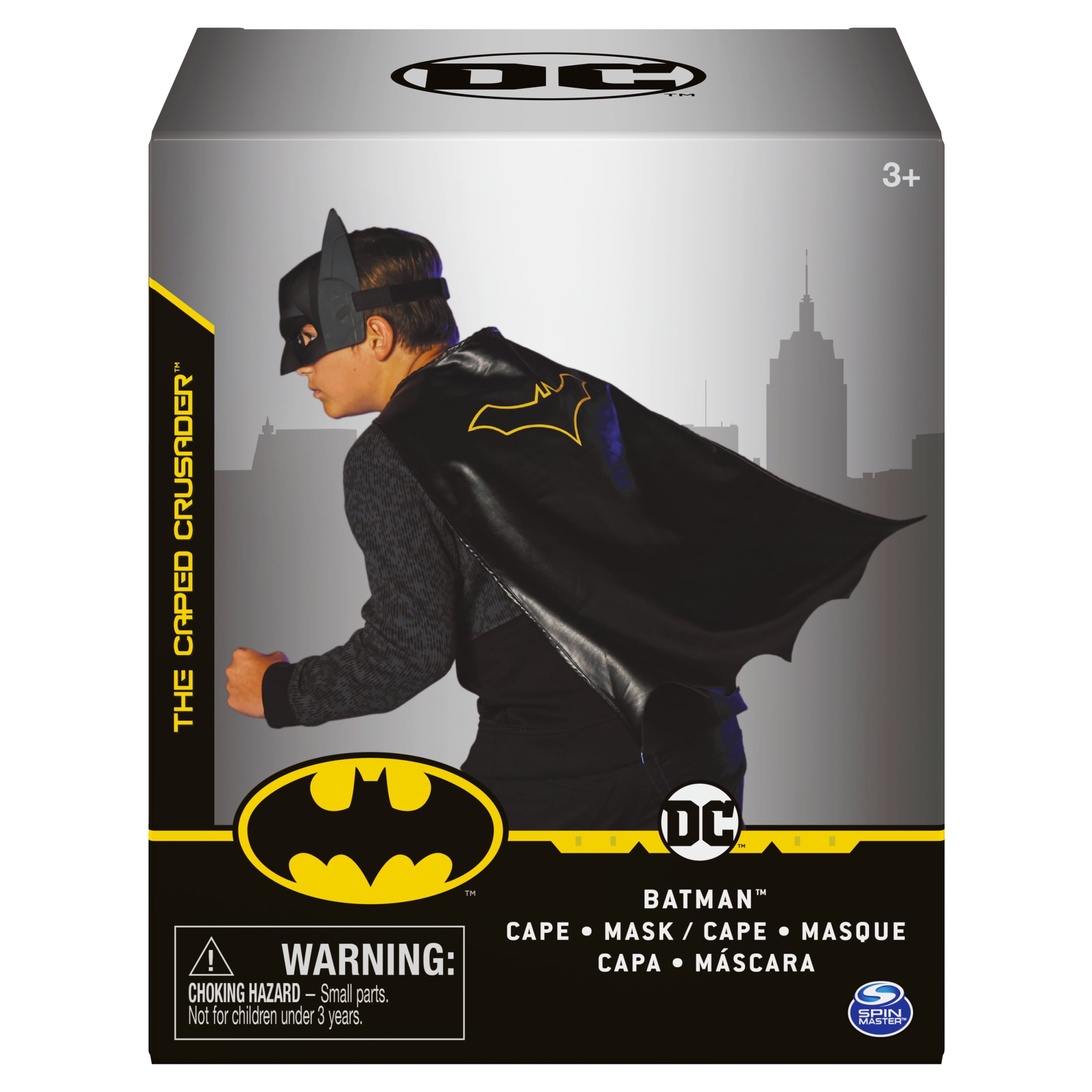 For Kids Aged 4 And Up Classic Mask And Cape Set For Role Play Dress Up Batman Costumes Toys Games Innovatordiaries Com