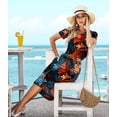 thumbnail image 4 of Vestido casual Simier Fariry Summer Manga Corta Floral S, 4 of 6