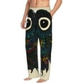 thumbnail image 3 of Kdxio Owl with Mandala Print Men's Sleep Pajama Pant Lounge Pants with Pockets, 3 of 8