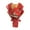 A-Red(6.3"), variant on Bouquet Flowers Valentines Fake Flowers Valentine Flower Valentines Day Flowers Artificial Rose Bouquet Fake Flower Bouquet Fake Rose Bouquet Valentines Bouquet
