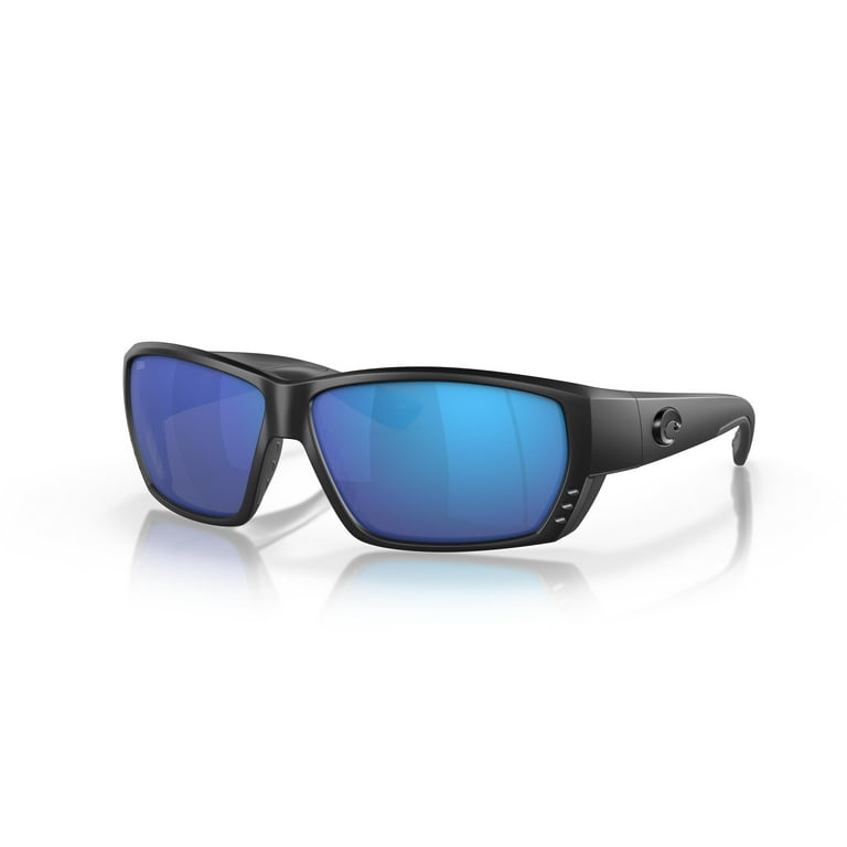 Costa Del Mar Tuna Alley Blue Mirror Rectangular Sunglasses TA