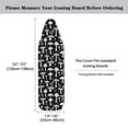 thumbnail image 4 of HELLHERO Mushroom Pattern Ironing Board Cover Replacement Elastic Edge Polyester Fiber Fabric for Tailor Shop, 4 of 4