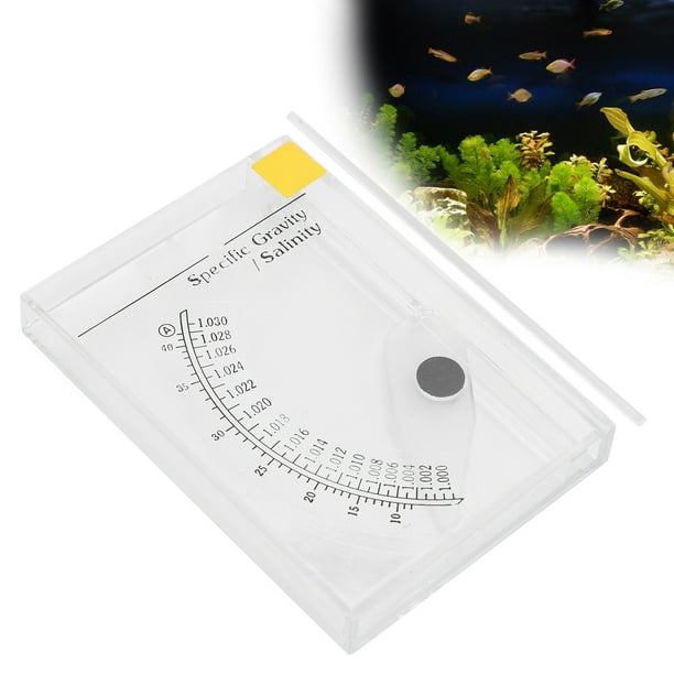 Sea Hydrometer, Salinity Meter Safe Zone Accurate Sea Hydrometer