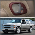 thumbnail image 7 of DNA Motoring ZTL-Y-0280-RD For 1995-1999 Chevy GMC C/K 1500 2500 3500 Interior Door Handle Bezels Trim Red, 7 of 7