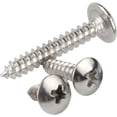 thumbnail image 5 of M5 x 35mm 20 Uds tornillos para madera de cabeza redonda tornillos de cabeza Phillips de acero inoxidable 304 tornillos autorroscantes con cabeza de seta sujetadores, 5 of 5