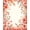 Peach, Pattern 2, variant on ODIKA 4'x6' Machine Washable Non-Slip Area Rug, Rose Trellis Romantic Floral Lattice High Traffic Rug, Pink, 216583