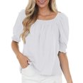 thumbnail image 2 of Camiseta para mujer, camiseta para mujer, camiseta para mujer, camiseta de manga corta, compacta y ligera, 2 of 5