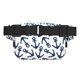 thumbnail image 3 of Balery Navy Blue Anchors Mochila Cinturón para Mujeres y Hombres, Bolsa de Cintura Impermeable de Doble Capa con Correa, 3 of 9