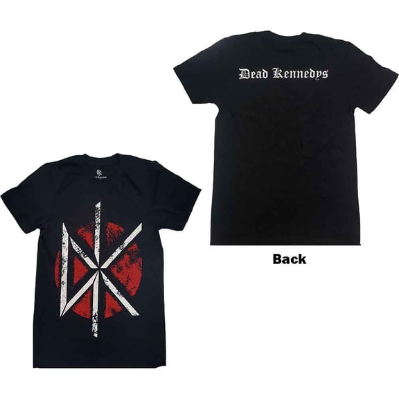 Dead Kennedys Unisex T-Shirt Vintage Logo (Back Print) (Small)