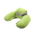 thumbnail image 1 of Coussin Gonflable en Forme de U pour Voyage en Plein Air (Vert), 1 of 5