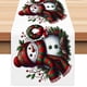 thumbnail image 1 of Christmas Table Flag-Christmas Candy Printed Tablecloth- Cabinet Decoration-white Linen Tablecloth Pad-tea Flag, 1 of 1
