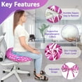 thumbnail image 4 of BBL Sleeping Pillow After Surgery - Booty Butt Pillow for Sitting, Brazilian Butt Lift Support Cushion (Pink), 4 of 6