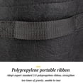 thumbnail image 4 of Bolsa de plantación de patatas ecológica Bolsa de crecimiento de plantas transpirable no tejida Maceta de cultivo de jardín, Negro Speravity JJ18805-01, 4 of 6