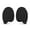 Black, variant on Xinyolin 1 Pair Shoes Soles Non-Slip Self-Adhesive No Need to Cut Strong Ground Grip Wear-resistant Protective Wide Application Sneakers Outsole Sole Protectors Shoes Accessories