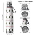 thumbnail image 3 of Christmas 29oz Stainless Steel Insulated Thermos with Tea Filter, 360° Printed Travel Bottle, Leakproof BPA-Free Flask with Anti-Slip Base, 304 Inner & 201 Outer, Vacuum Cup, 3 of 6