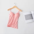 thumbnail image 4 of Camisola pequeña de modal con almohadilla para el pecho, chaleco de una pieza sin aro de acero, ropa interior japonesa de verano para mujer, 4 of 5