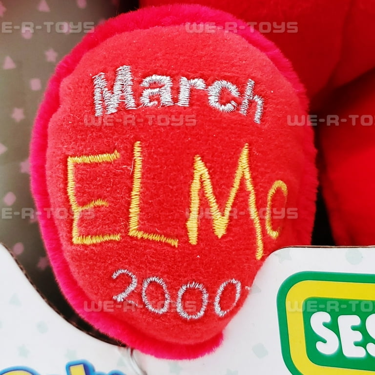Sesame Street Pal of The Month Collectible March 2000 Elmo Plush