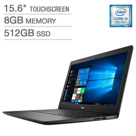 Dell Inspiron 15 3000 Touchscreen Laptop - 8th Gen Intel Core i3-8145U - 1080p 512GB SSD 8GB Memory Notebook