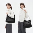 thumbnail image 2 of Bolso DORIS&JACKY de piel acolchada para mujer negro, 2 of 7