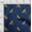 Navy Blue2, variant on oneOone Organic Cotton Poplin Twill Fabric Bird Block Printed Craft Fabric BTY 42 Inch Wide