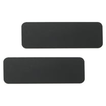 LEORX 2Set Name Tag Pin PVC Blank Design for School Use