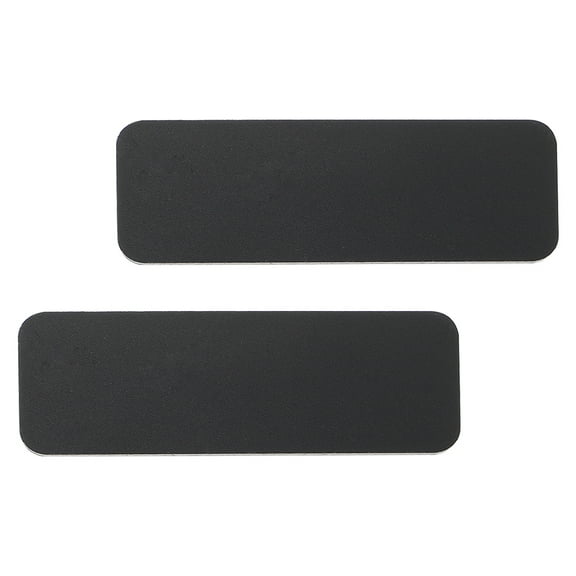 LEORX 2Set Name Tag Pin PVC Blank Design for School Use