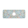 thumbnail image 7 of Yayeee Faucet Mat for Kitchen Sink 14.7" Diatomite Long Splash Guard Pad, Small Pastel Pattern, 7 of 7