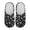 Black Paw Print, variant on Cyan Dog Bone House Shoes Anti-slip Non-slip Slip On Comfortable Sole Lightweight Easy On Memory Foam Indoor Hotel Slippers