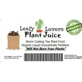 thumbnail image 2 of Organic Worm Castings Plant Food - Super Concentrated Liquid Tea [Fe]rtilizer - Safe on All Plants - Will Not Burn - 100 Percent Natural 2 Bottles, 16oz. each, 2 of 2