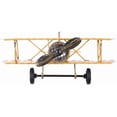 thumbnail image 2 of Vintage Retro Iron Aircraft Handicraft - Metal Biplane Plane Aircraft Models -The Best Choice for Photo Props Home Decor/Ornament/Souvenir Study Room, 2 of 4