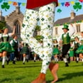 thumbnail image 2 of Arlun St. Patrick's Day Leggings for Women Casual Irish Green Printing Holiday Party Stretch Tights Ladies Soft Comfortable Workout Yoga Pants for Daily Wear 4-Green S, 2 of 4