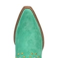 thumbnail image 2 of Dingo Womens Rodeo Queen Embroidered Studded Snip Toe Pull On Cowboy  Ankle, 2 of 9