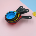 thumbnail image 4 of 4 Portable Food Grade Silicone Measuring Cups, Kitchen Measuring Cups For Liquid And Dry Measurement, Baking And Utensils, And Travel, 4 of 4