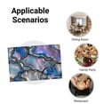 thumbnail image 5 of Joocar Abstract Marble Pattern Table Mats Set Of 4 For Home Kitchen Table Decor 12x18 inch, 5 of 5