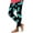 Black 18, variant on Karymi Linen Pants Women Halloween Print Leggings,Stretch High Waist Yoga Pants Casual Workout Trousers, Basic Pants