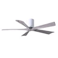 thumbnail image 5 of Irene-5H five-blade flush mount paddle fan in Brushed Nickel finish with 52” solid barn wood tone blades.&nbsp;, 5 of 7