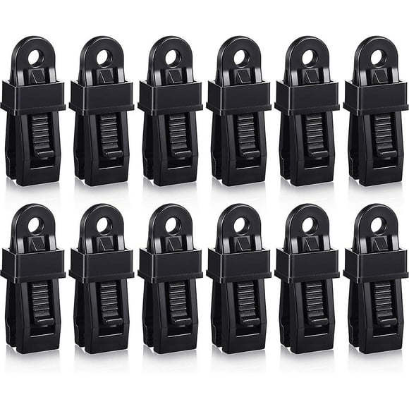 Tarp Clip Crocodile Mouth Multipurpose Secures Clamp with Strong Lock Grip Clamp Trap Clip Camping Clamp Clip Tighten Lock Grip Tent Snap for Outdoor