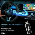 PARALISM Breathing RGB Wireless Carplay Adapter Mini Compact Car Dongle