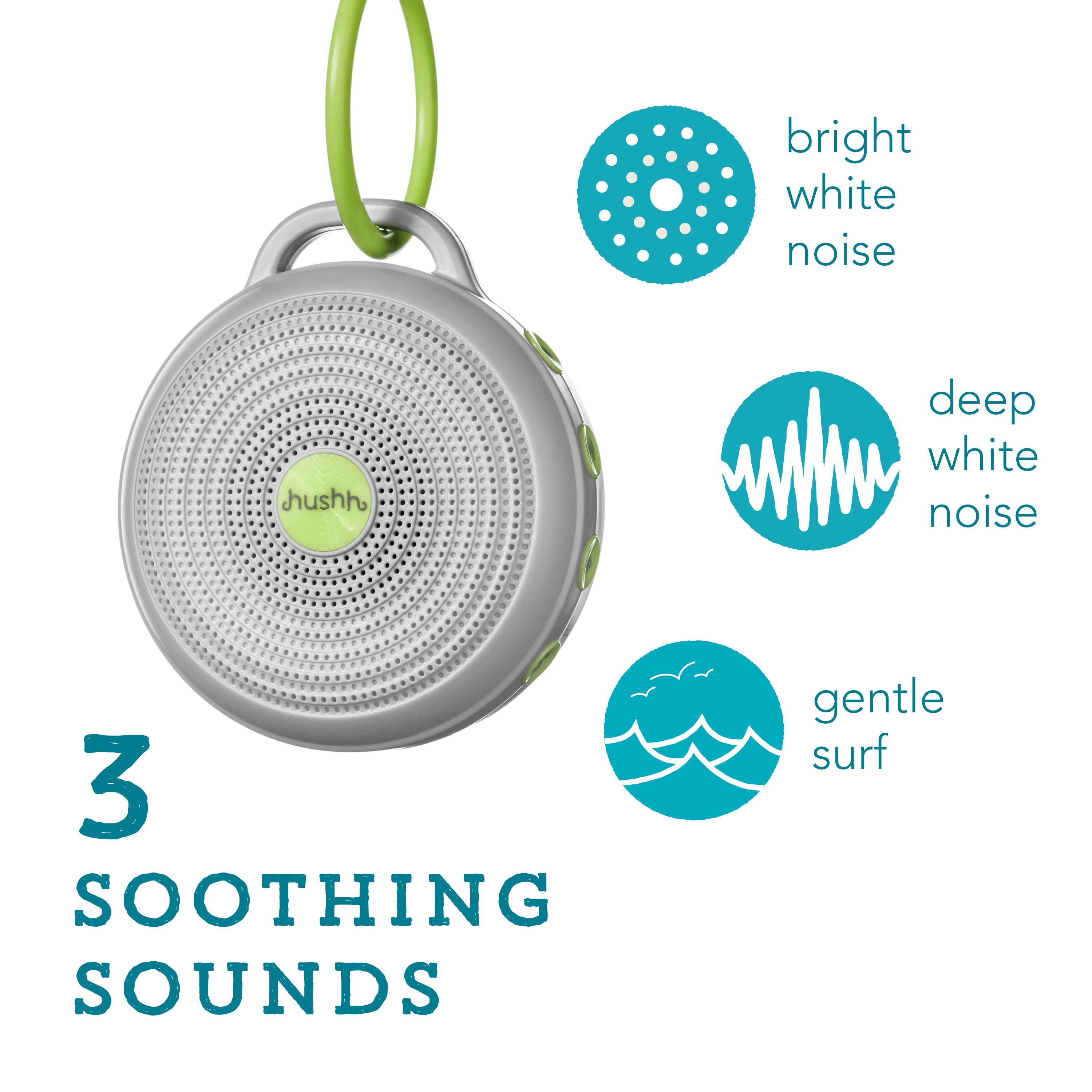 hushh continuous white noise machine