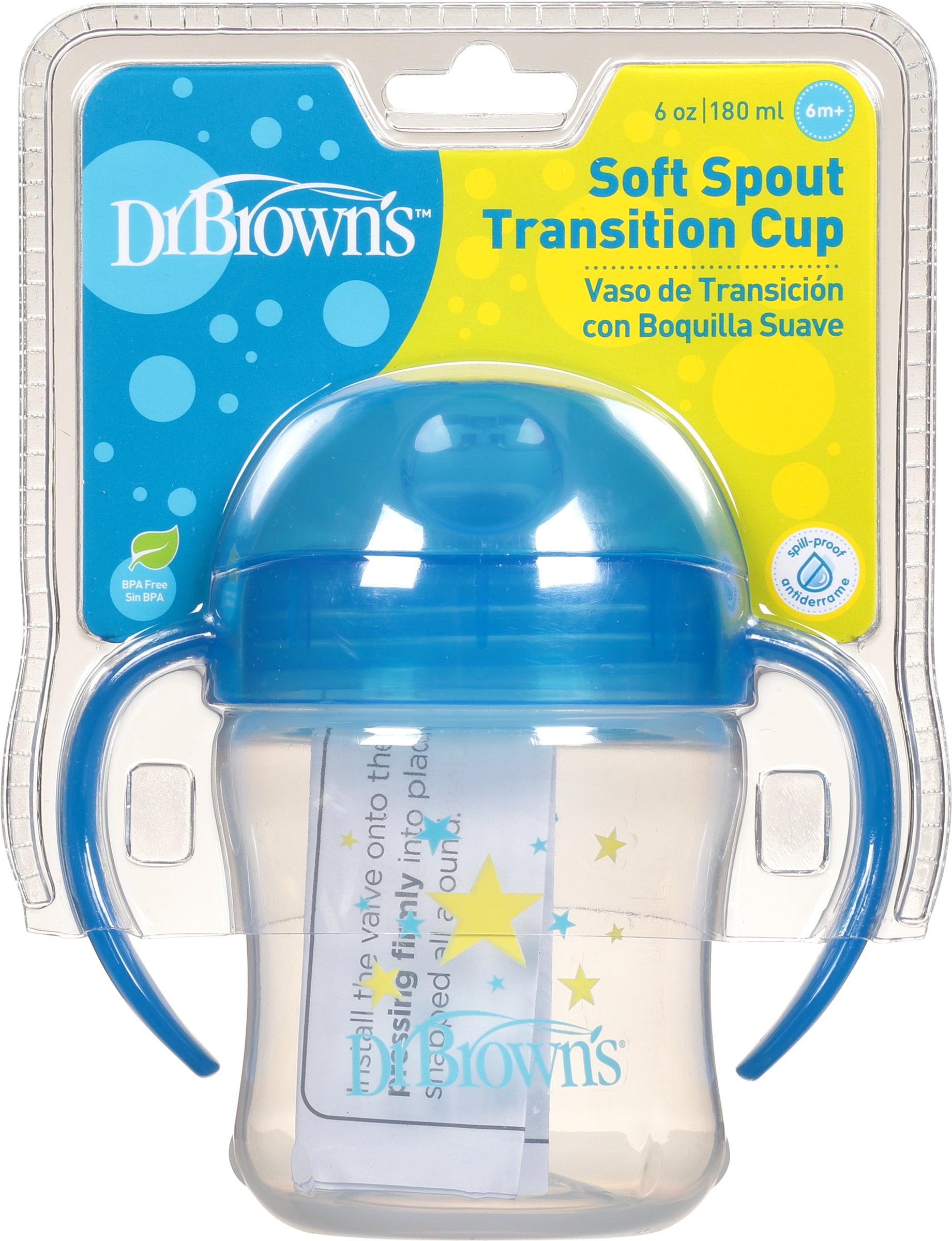 DR BROWNS 6Z SFT SPOUT TRN CUP